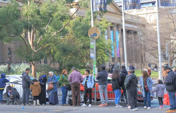 Stasiun kereta komuter Melbourne Australia — Stok Foto