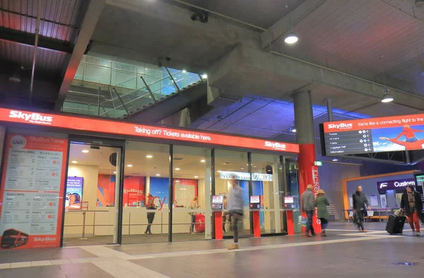 Southern Cross StationBus terminal Melbourne Australia — Stock Photo, Image