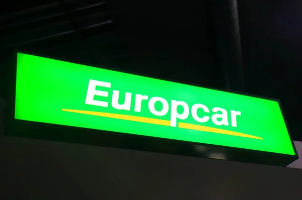 Europcar autókölcsönző-vállalat — Stock Fotó