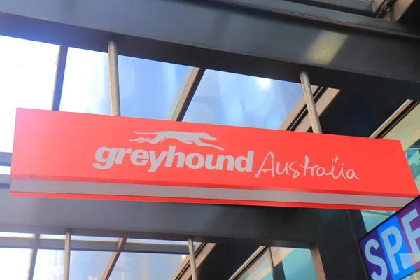 Greyhound società di autobus Australia — Foto Stock