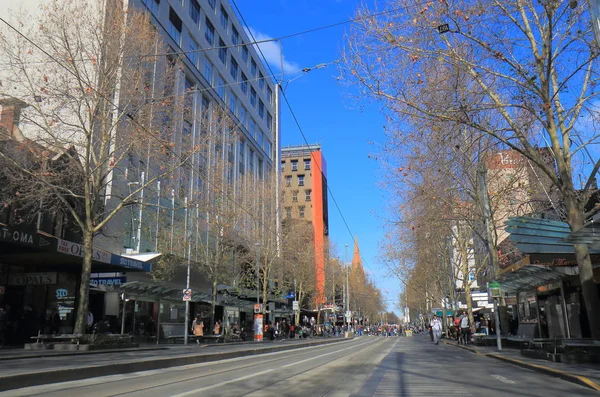 Melbourne Innenstadt Stadtbild Australien — Stockfoto