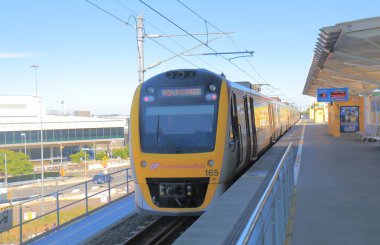 Brisbane Havaalanı tren istasyonu Avustralya