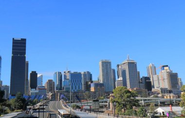 Brisbane şehir gökdelenler cityscape Avustralya