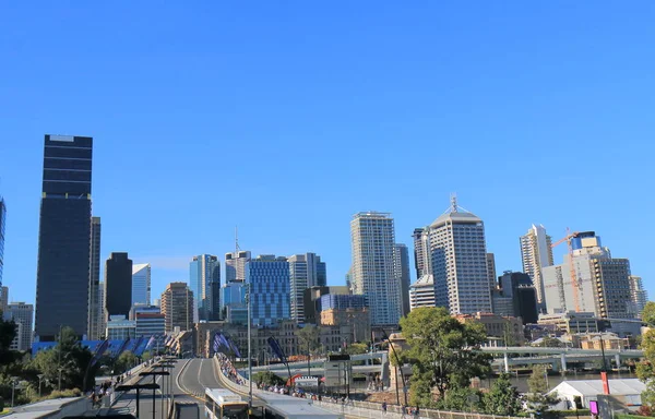 Brisbane downtown skyscrapers cityscape Australia — Stock Photo, Image