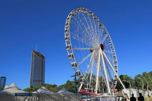 Wheel of Brisbane Australia — Stock Photo, Image