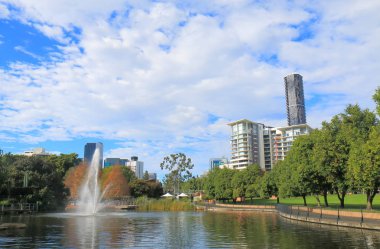 Roma Caddesi park Bahçe Brisbane Avustralya