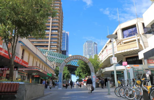 Εμπορικό δρόμο Brisbane της Αυστραλίας — Φωτογραφία Αρχείου