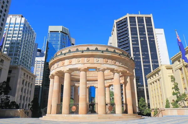 Monumento a la guerra de Anzac Brisbane Australia — Foto de Stock