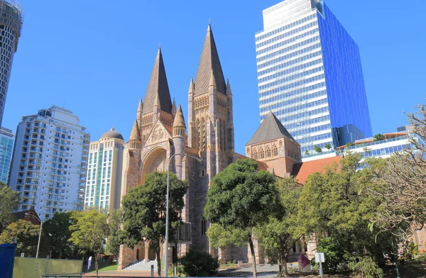 St Johns Katedrali Brisbane Avustralya — Stok fotoğraf