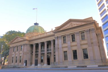 Tarihi mimari cityscape Brisbane Avustralya