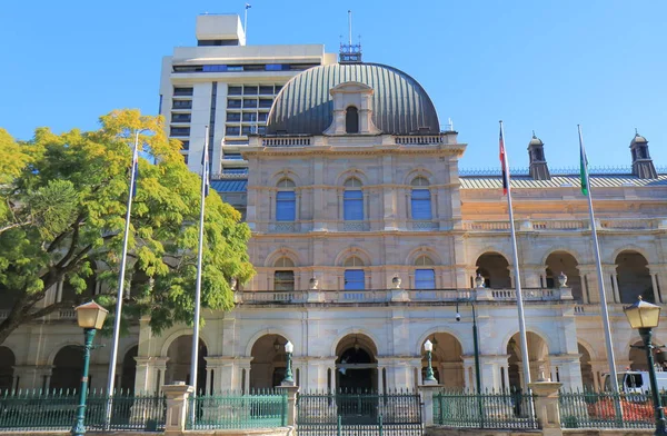 Brisbane Avustralya Parlamentosu ev tarihi mimarisi — Stok fotoğraf