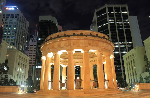 Monumento a la guerra de Anzac Brisbane Australia — Foto de Stock