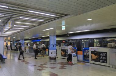 Tokyo Monorail station Tokyo Japonya