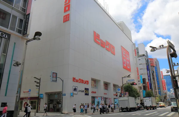 Japanese electronics shop Tokyo Japan — Stock Photo, Image