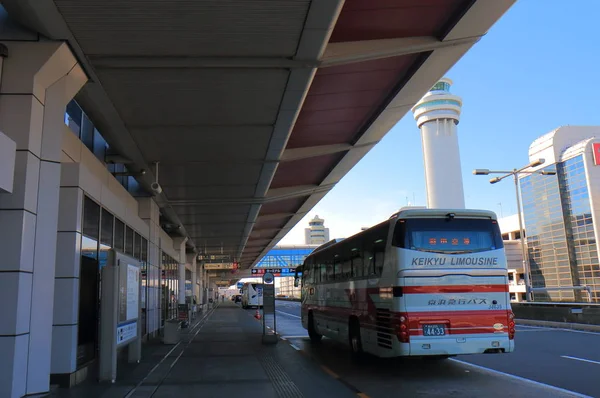 Mezinárodní letiště Haneda Tokyo Japonsko — Stock fotografie