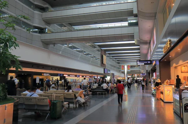 Międzynarodowe lotnisko Haneda Tokyo, Japonia — Zdjęcie stockowe