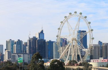 Melbourne şehir cityscape Avustralya