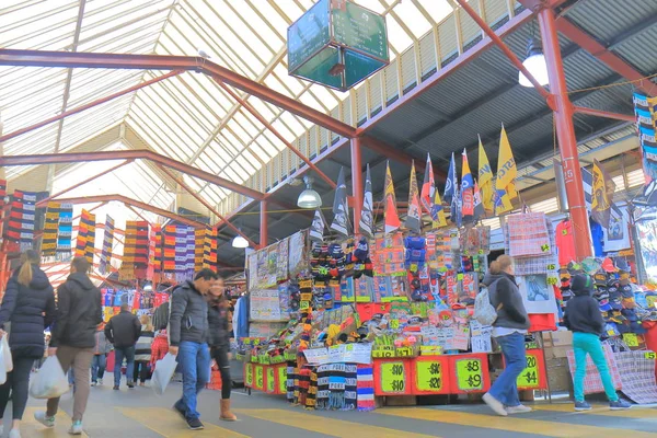 Kraliçe Victoria Pazar Melbourne Avustralya — Stok fotoğraf