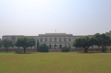 Yeni Delhi Hindistan - 26 Ekim 2017: Nehru Müze Kütüphanesi Yeni Delhi Hindistan