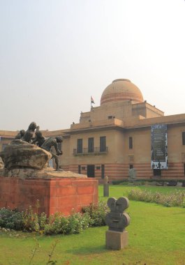 Yeni Delhi Hindistan - 26 Ekim 2017: Ulusal Galerisi Modern Sanat Yeni Delhi Hindistan