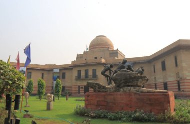 Yeni Delhi Hindistan - 26 Ekim 2017: Ulusal Galerisi Modern Sanat Yeni Delhi Hindistan