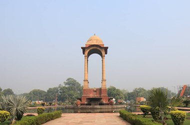 Hindistan kapı anıt tarihi mimarisi Yeni Delhi Hindistan