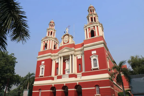 Iglesia Cristiana Catedral Del Sagrado Corazón Nueva Delhi India — Foto de Stock