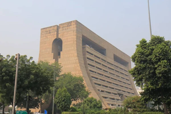 New Delhi India October 2017 Modern Office Building Architecture Cityscape — Stock Photo, Image