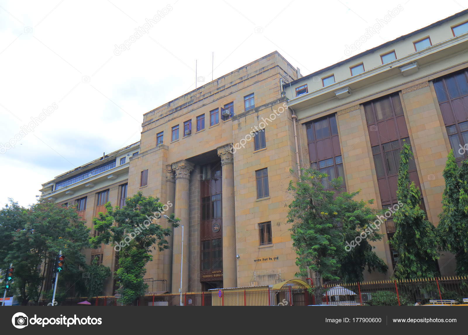 ムンバイ インド 2017 ムンバイでインドの準備銀行 インドの準備銀行はインディアス中央銀行金融政策を制御します —  ストック編集用写真©TKKurikawa#177900600