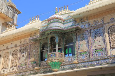 City Palace Udaipur Hindistan tarihi mimarisi