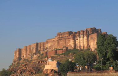 Mehrangarh Fort Jodhpur Hindistan tarihi mimarisi