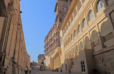 Mehrangarh Fort Jodhpur Hindistan tarihi mimarisi