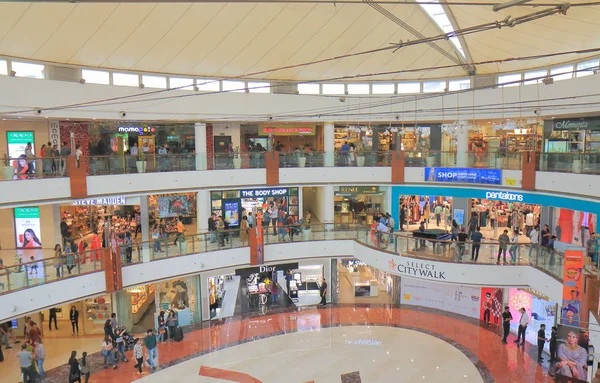 Delhi India 2017 Október Azonosítatlan Emberek Látogatás Citywalk Shopping Mall — Stock Fotó