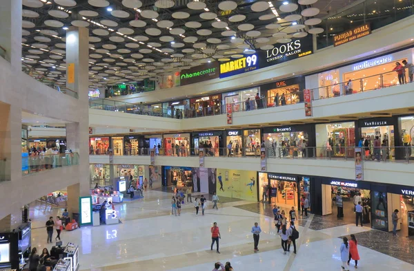 New Delhi India Oktober 2017 Unbekannte Besuchen Pazifisches Einkaufszentrum New — Stockfoto