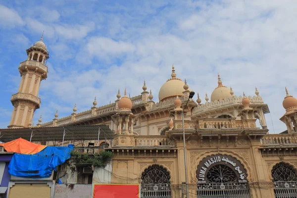 Historická Budova Mešity Juma Mešita Mumbai Indie — Stock fotografie