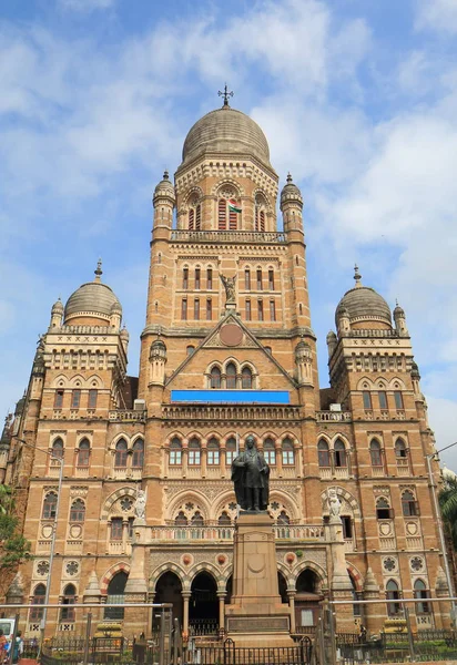 Historická Architektura Brihan Mumbai Mahanagarpalika Mumbai Indie — Stock fotografie
