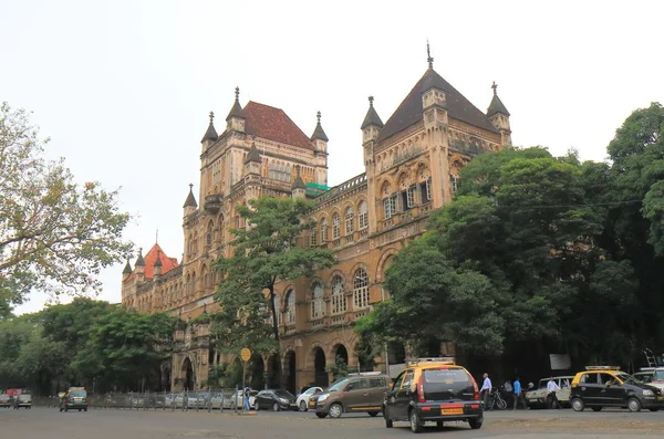Mumbai India Ottobre 2017 Persone Non Identificate Visitano Edifici Storici — Foto Stock