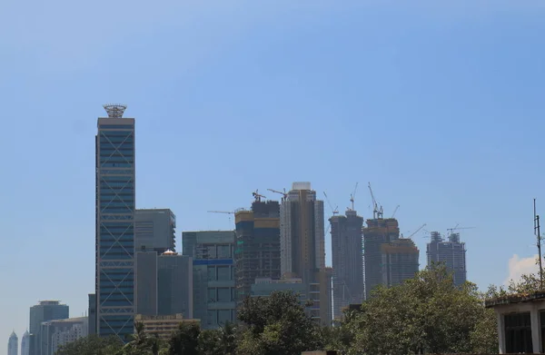 Mumbai Bombay Centro Città Grattacielo Paesaggio Urbano India — Foto Stock