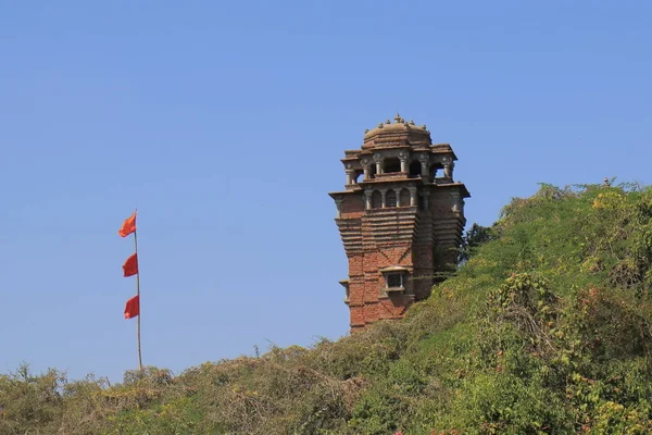 Historycznej Fortecy Moti Magri Udaipur Indie — Zdjęcie stockowe