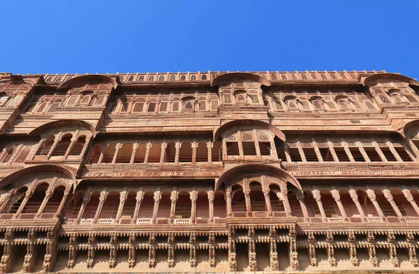 Historická Architektura Mehrangarh Fort Jodhpur Indie — Stock fotografie