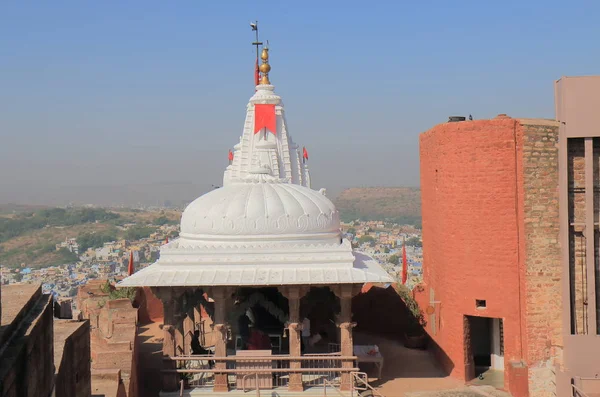 Maa Chamunda Templo Mehrangarh Fort Jodhpur India — Foto de Stock