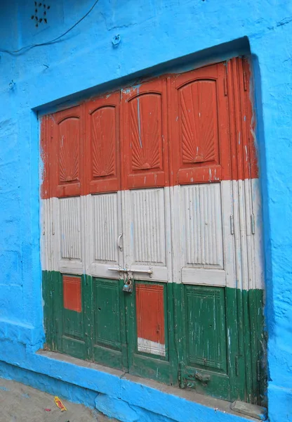 Puerta Bandera India Jodhpur India —  Fotos de Stock