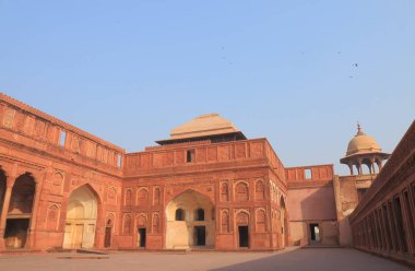 Agra fort tarihi mimari Agra Hindistan