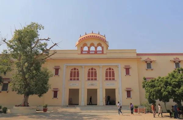 Jaipur India Octubre 2017 Personas Identificadas Visitan Museo Maharaja Sawai — Foto de Stock