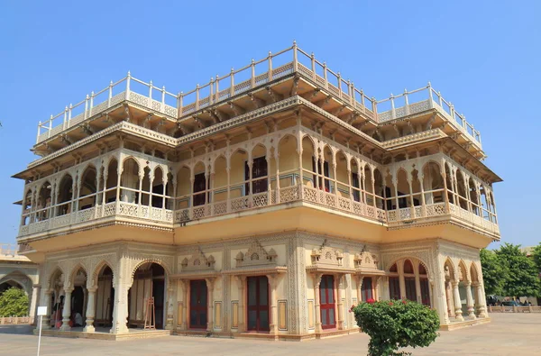 City Palace Historisk Byggnad Jaipur Indien — Stockfoto