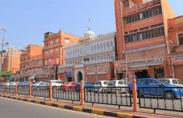 Jaipur India Ottobre 2017 Persone Non Identificate Visitano Centro Jaipur — Foto Stock