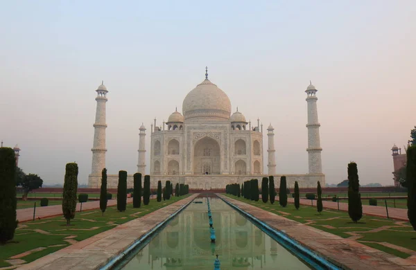 Architecture Iconique Taj Mahal Agra Inde — Photo