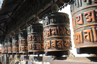 Swayambhunath Stupa Tapınağı Katmandu Nepal tarihi mimarisi