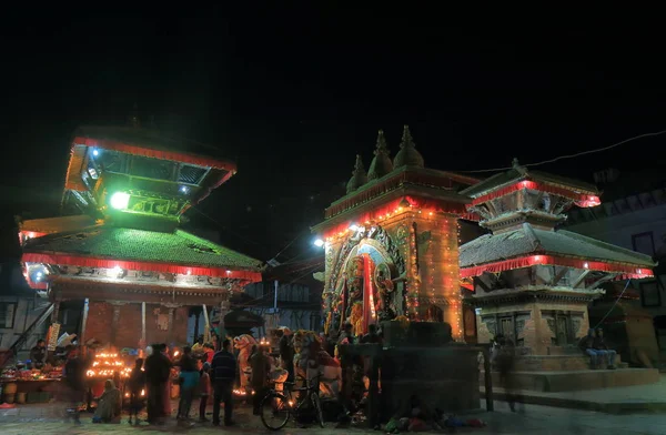 Zabytkową Architekturę Durbar Square Kathmandu Nepal — Zdjęcie stockowe