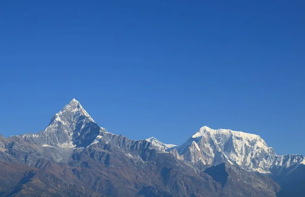 Machhapuchhre Himalaya Paysage Montagne Annapurna Pokhara Népal — Photo